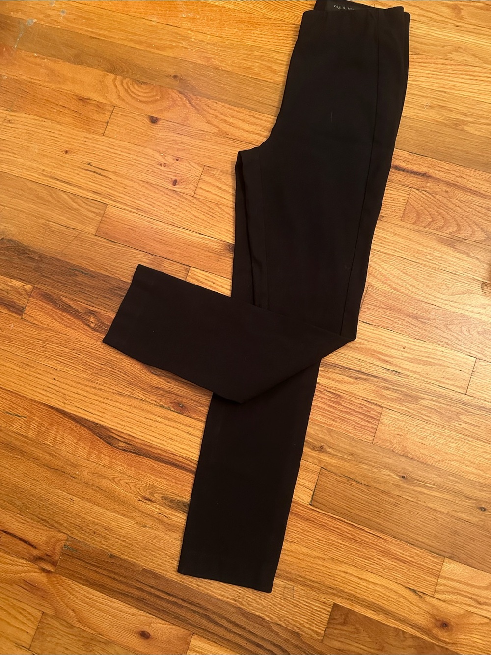 Rag&Bone Black Stretch Slim Pants